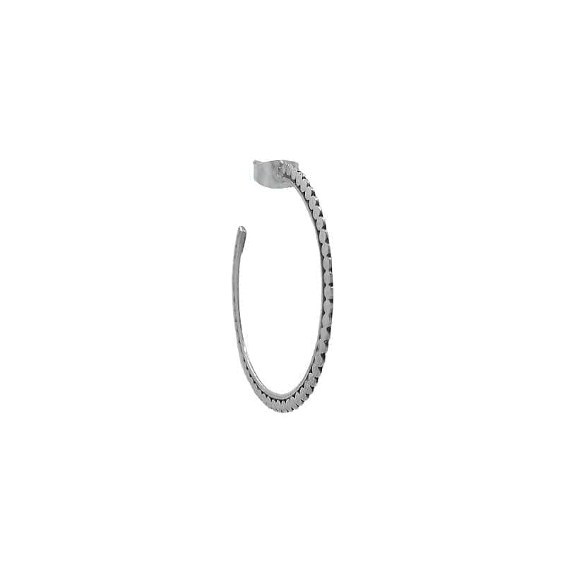 
                  
                    EAR Sterling Silver Dot Hoop
                  
                