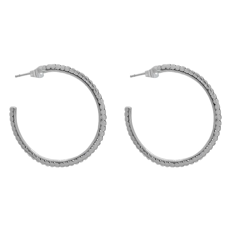 
                  
                    EAR Sterling Silver Dot Hoop
                  
                