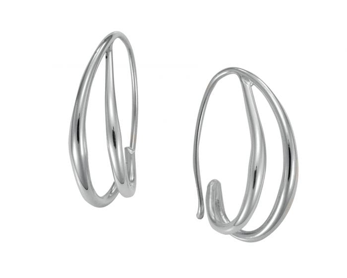 
                      
                        EAR Sterling Silver Duo Hoop Earrings
                      
                    