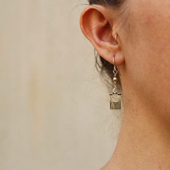 EAR Sterling Silver Geometric Earrings
