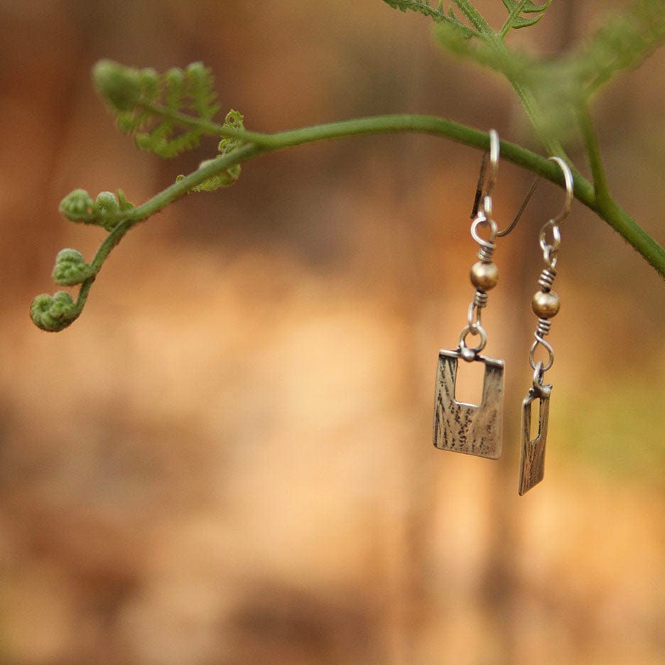 EAR Sterling Silver Geometric Earrings