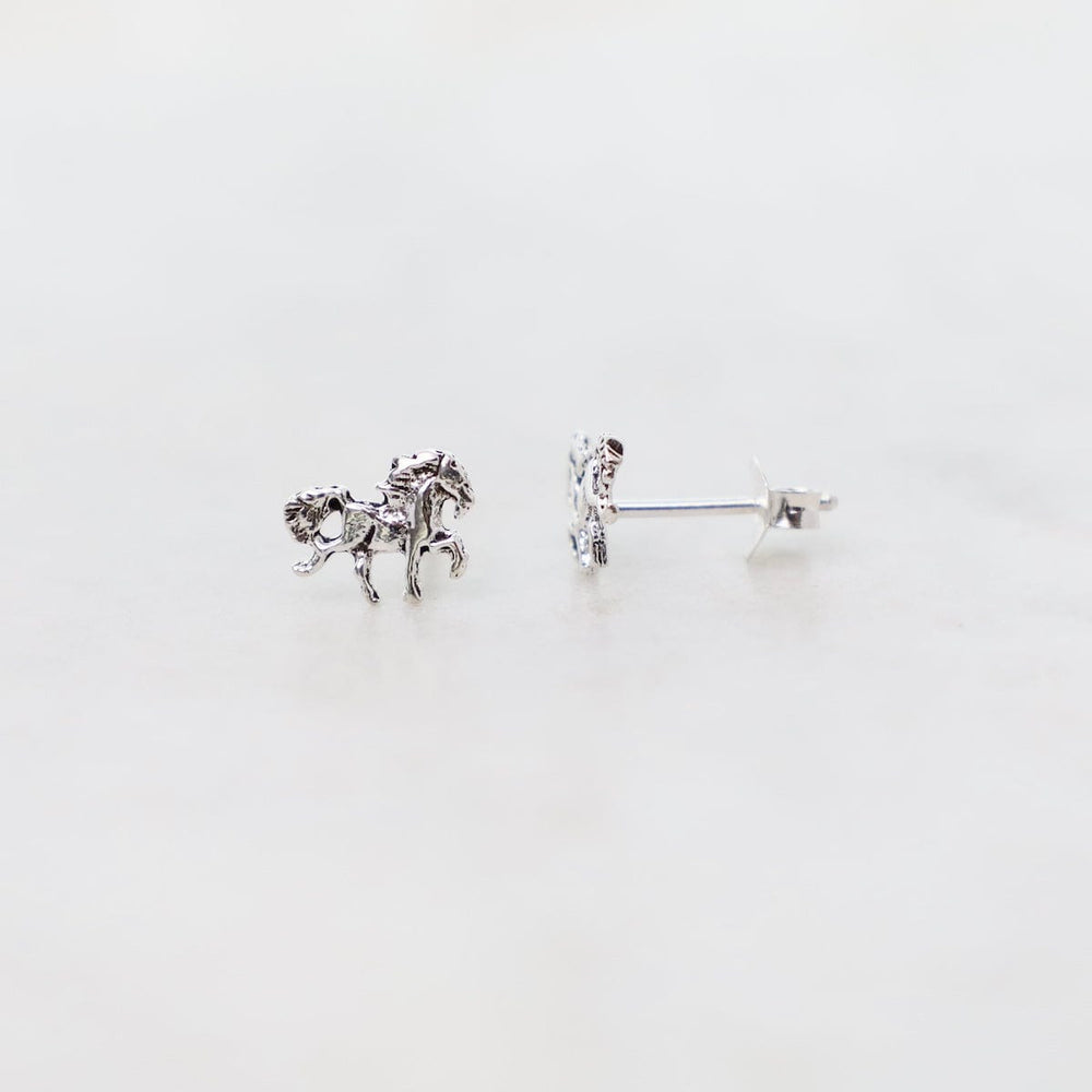 
                  
                    EAR Sterling Silver Horse Post Earrings
                  
                