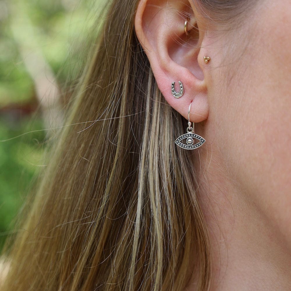 
                      
                        EAR Sterling Silver Horseshoe Post Earrings
                      
                    