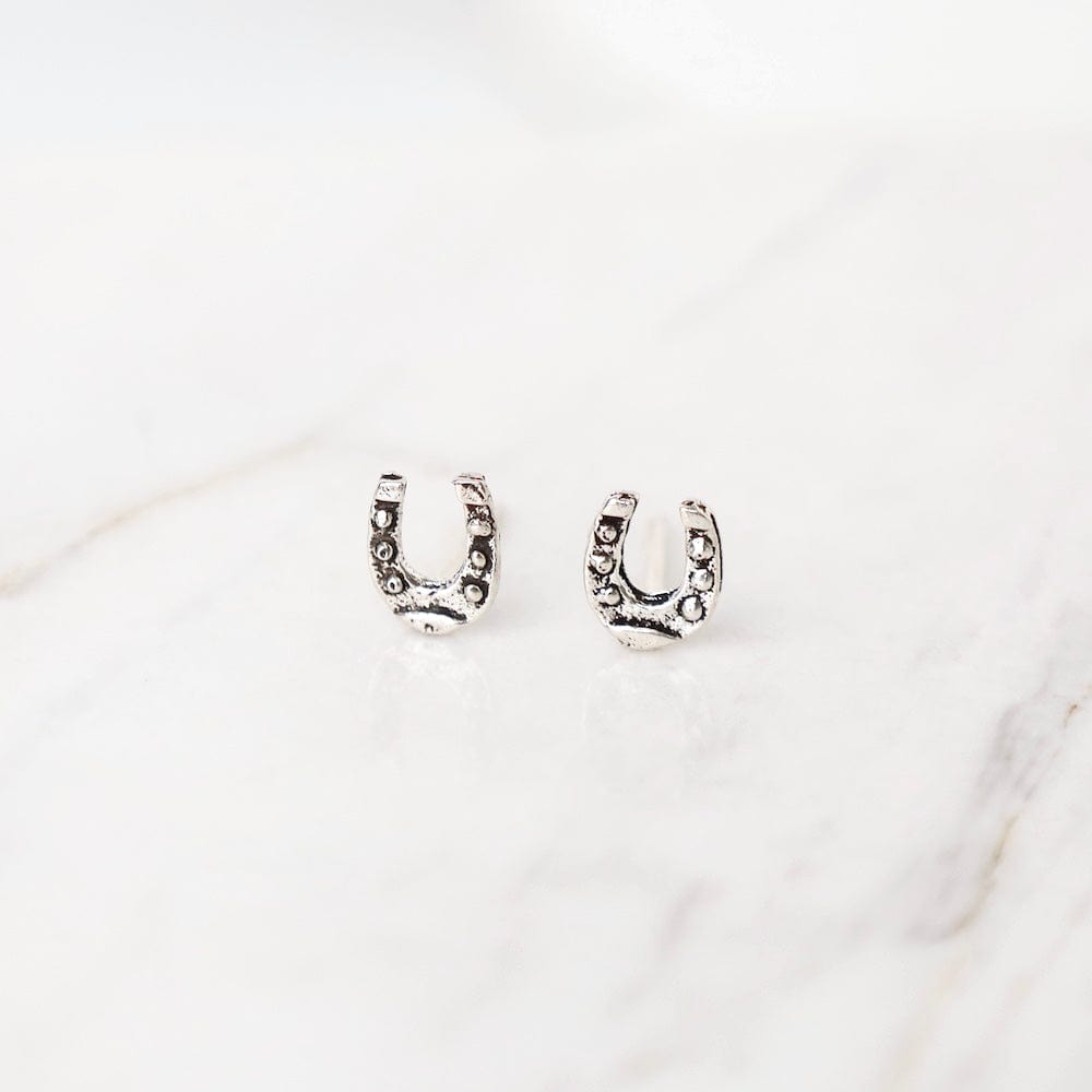 
                      
                        EAR Sterling Silver Horseshoe Post Earrings
                      
                    