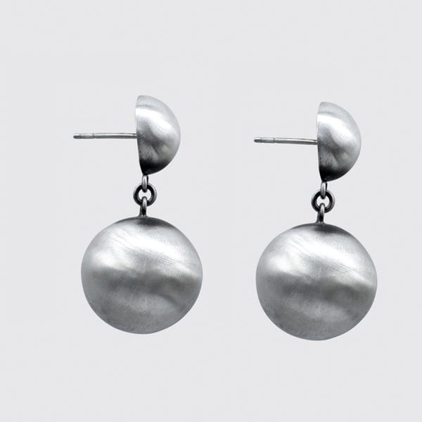 
                      
                        EAR Sterling Silver Large Ball Drop Stud Earrings
                      
                    