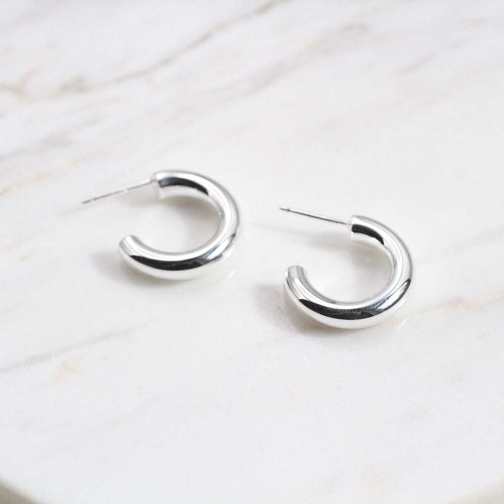 
                  
                    EAR Sterling Silver Little Thick Tube Hoop
                  
                