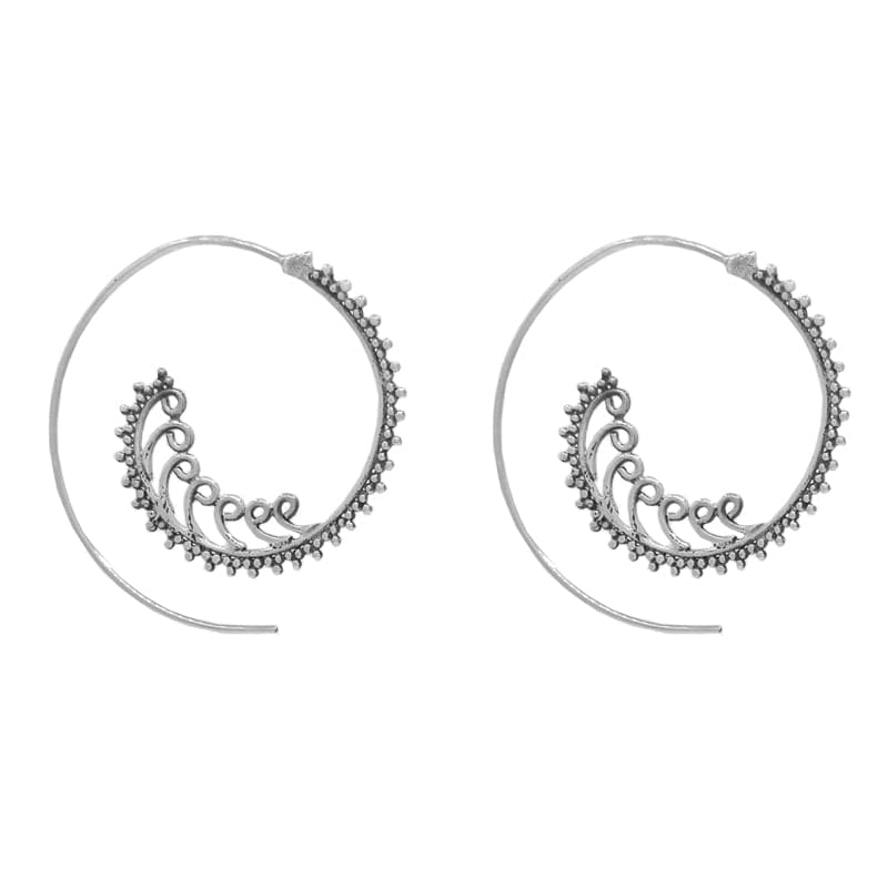 
                      
                        EAR Sterling Silver Multi Spiral Hoop
                      
                    