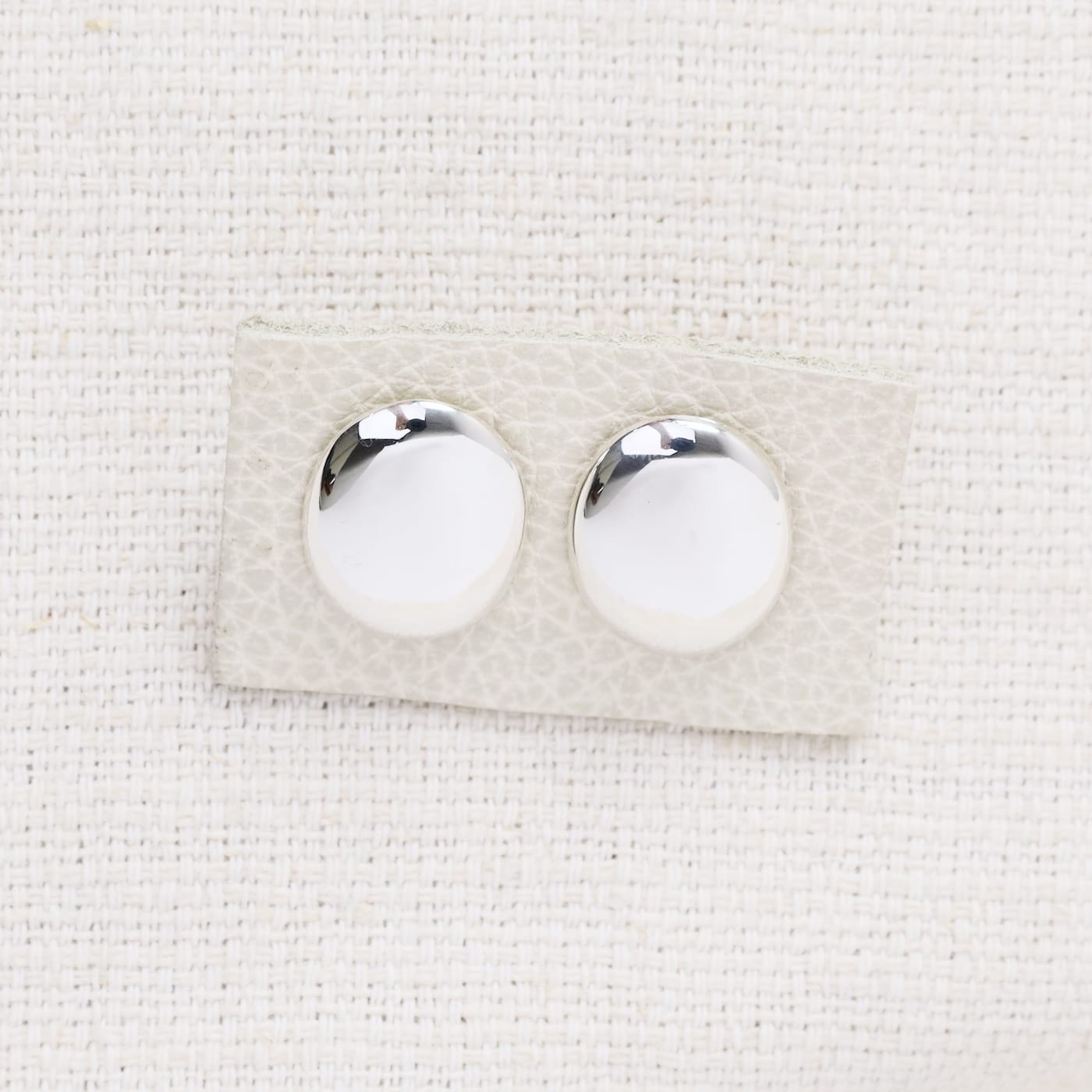 EAR Sterling Silver Oval Post Earrings