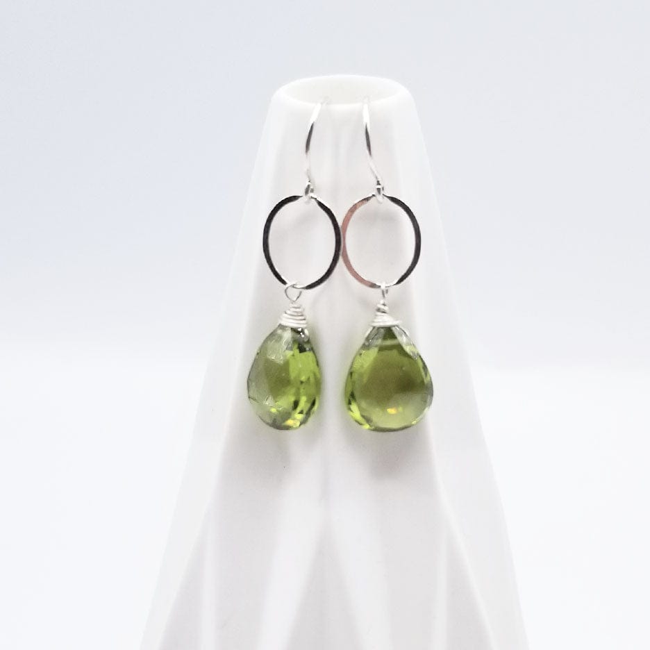 
                      
                        EAR Sterling Silver Peridot Drop Earring
                      
                    