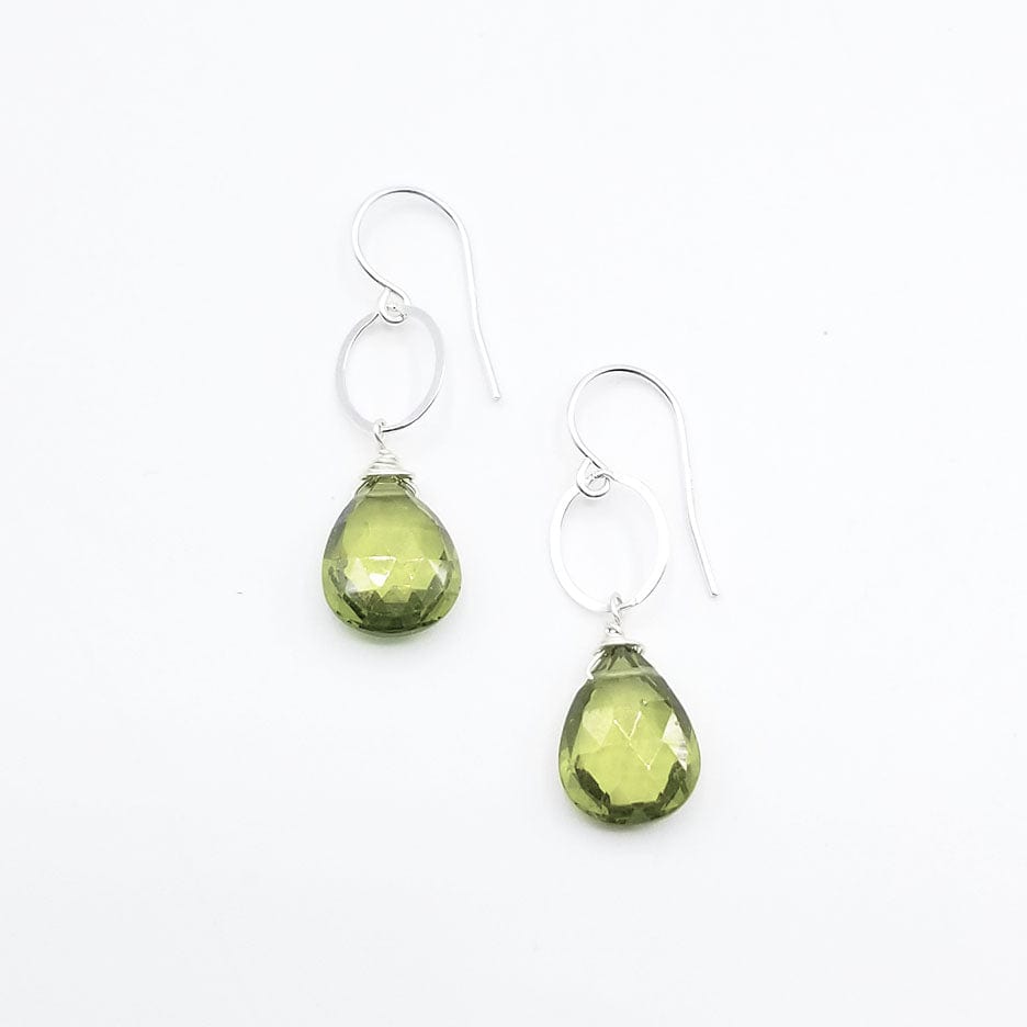 
                      
                        EAR Sterling Silver Peridot Drop Earring
                      
                    