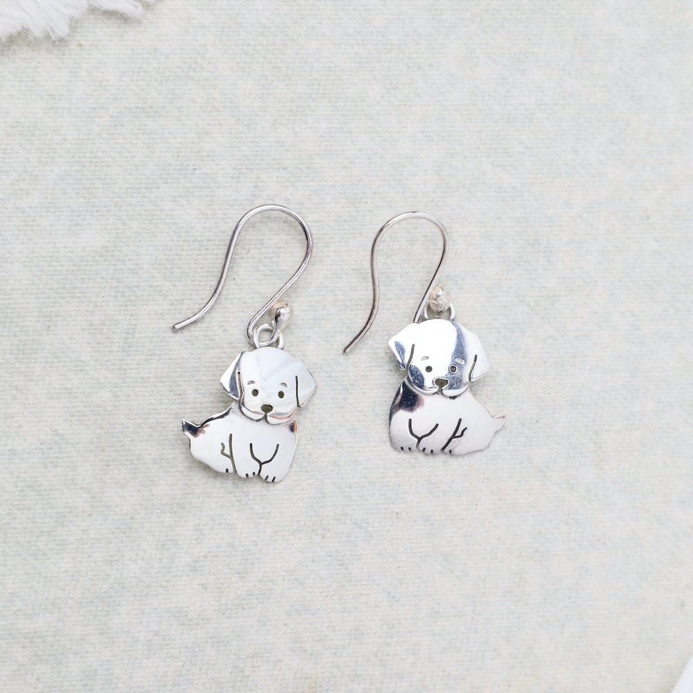 EAR Sterling Silver Puppy Earrings