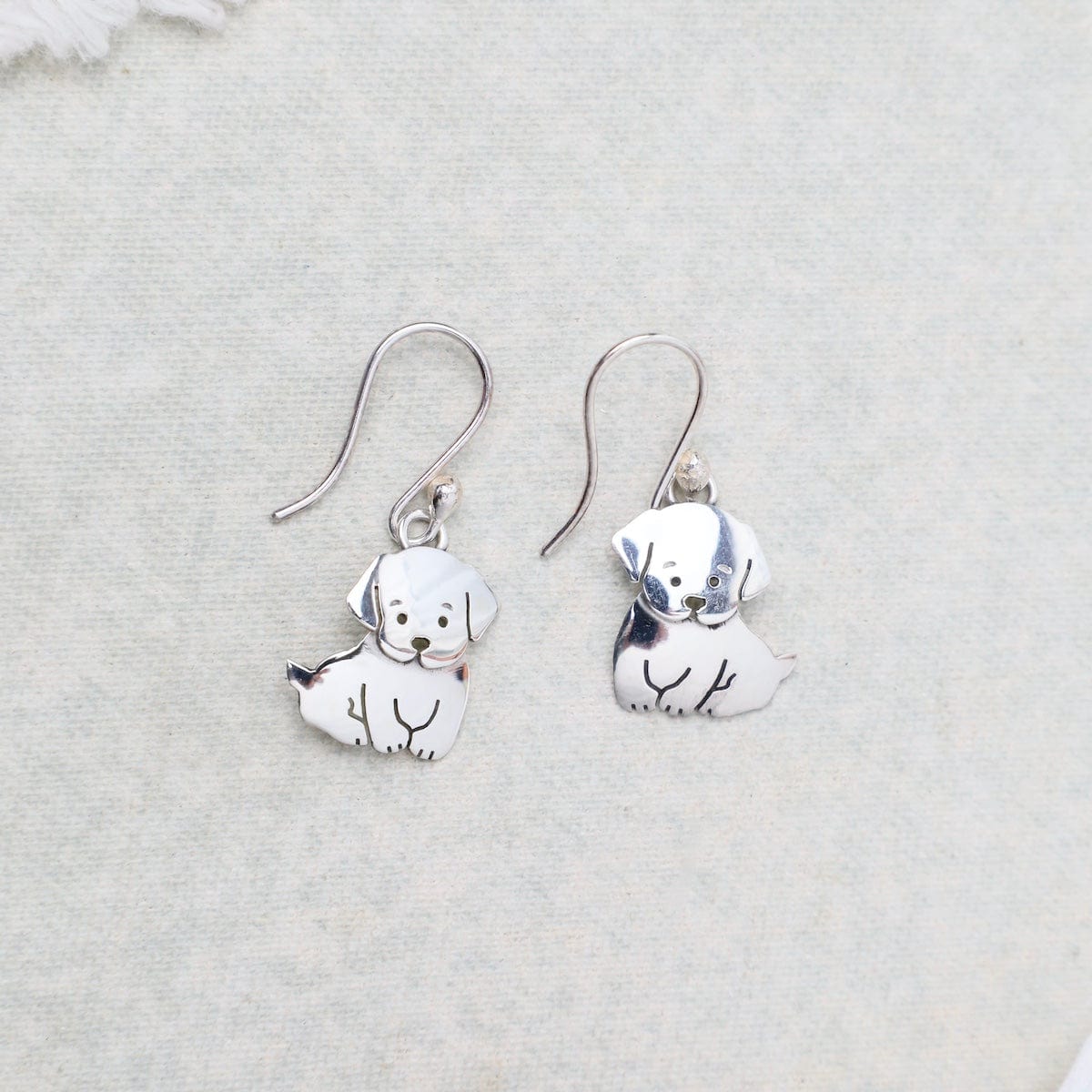 EAR Sterling Silver Puppy Earrings