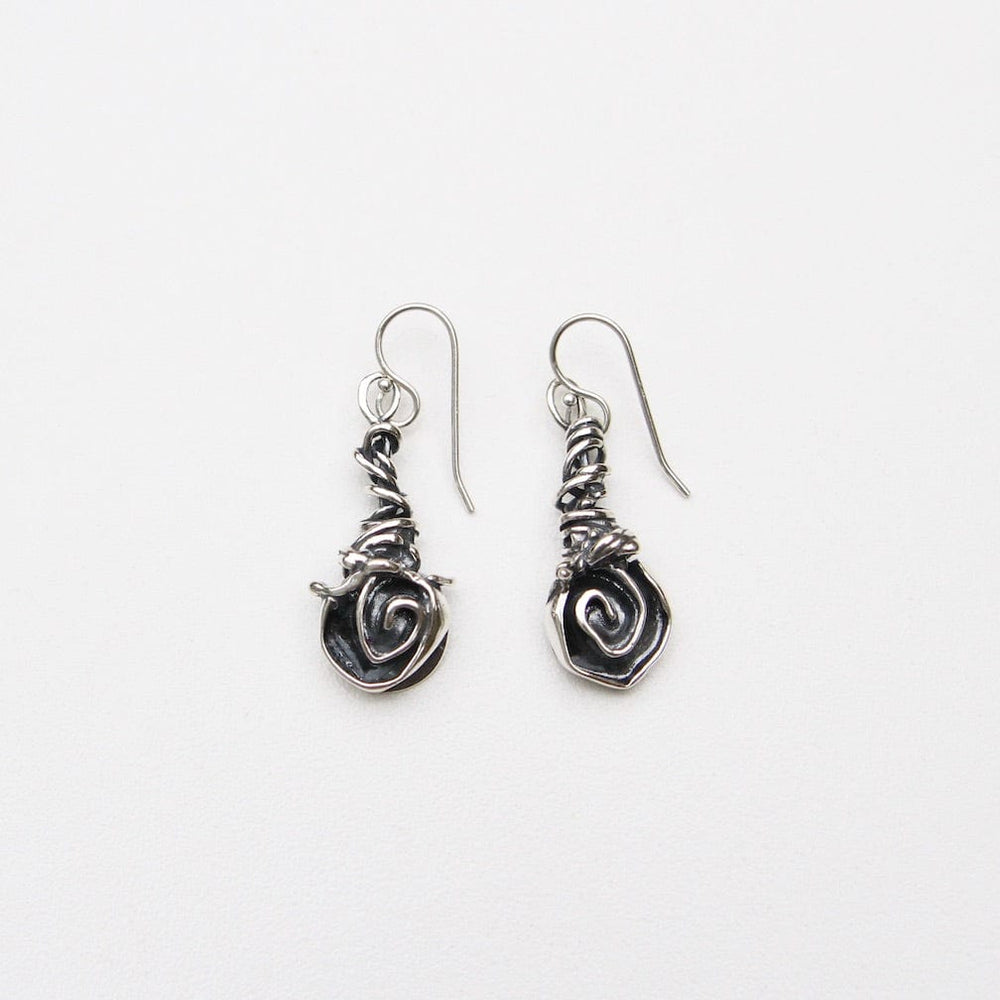 
                      
                        EAR Sterling Silver Rose Vine Earrings
                      
                    