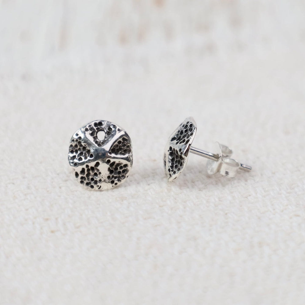 
                  
                    EAR Sterling Silver Sand Dollar Post Earrings
                  
                