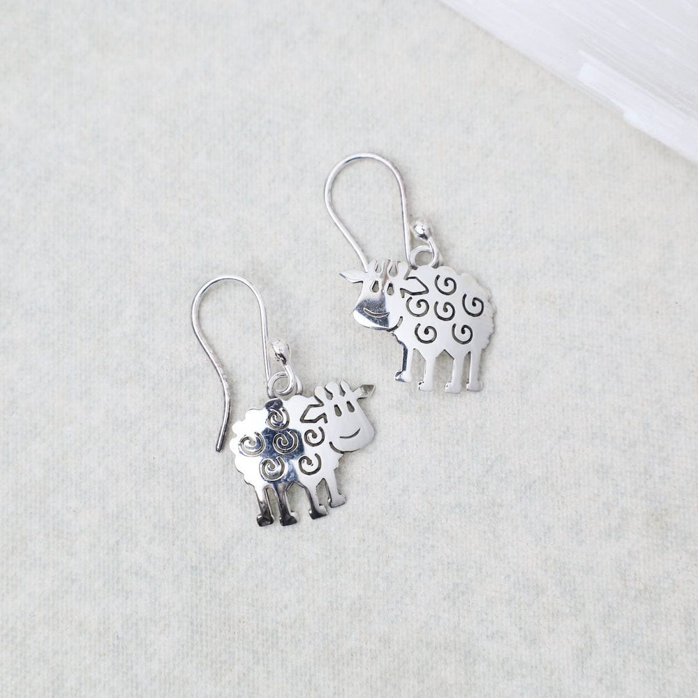 EAR Sterling Silver Sheep Earrings