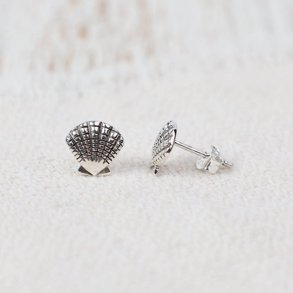 
                  
                    EAR Sterling Silver Shell Post Earrings
                  
                