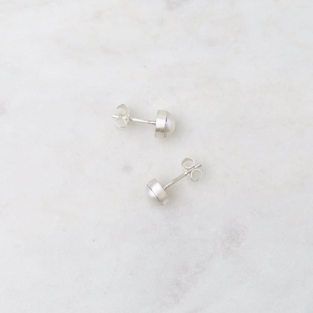 
                      
                        EAR Sterling Silver Small White Pearl Stud Earrings
                      
                    