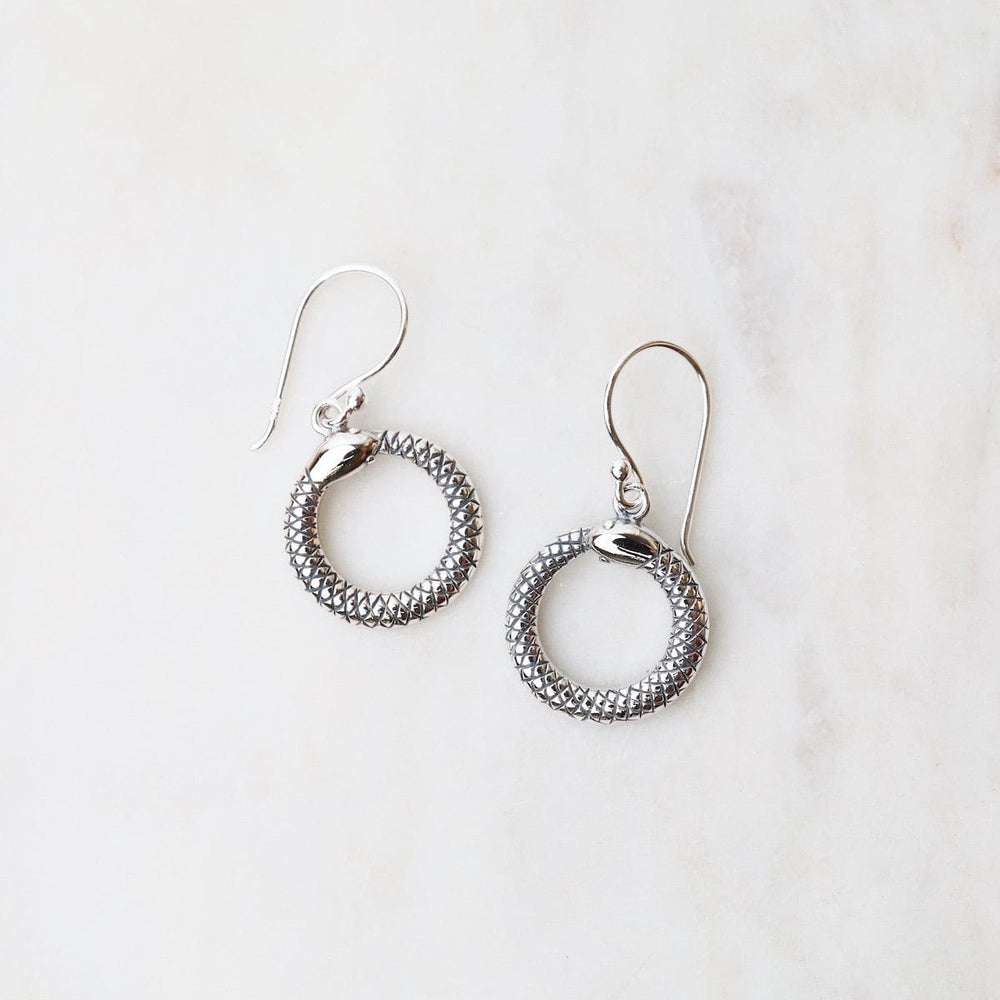 
                      
                        EAR Sterling Silver Snake Ring Earrings
                      
                    