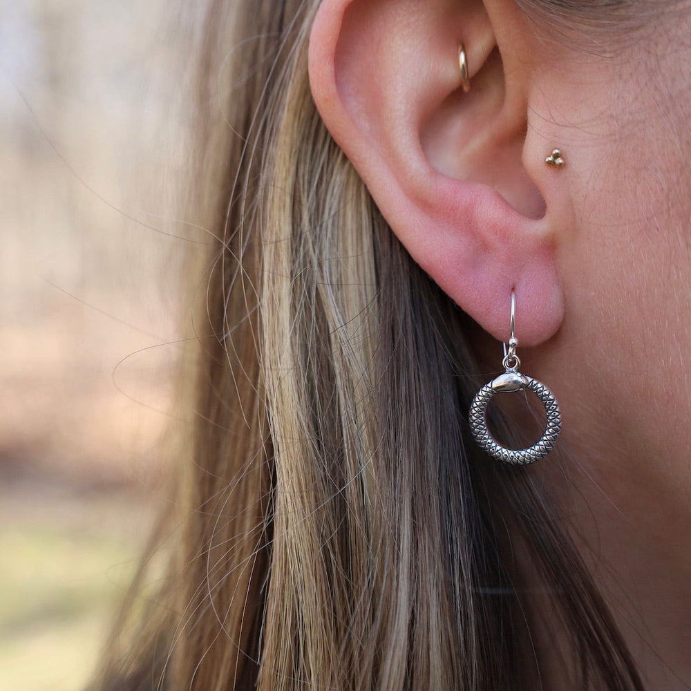 
                      
                        EAR Sterling Silver Snake Ring Earrings
                      
                    