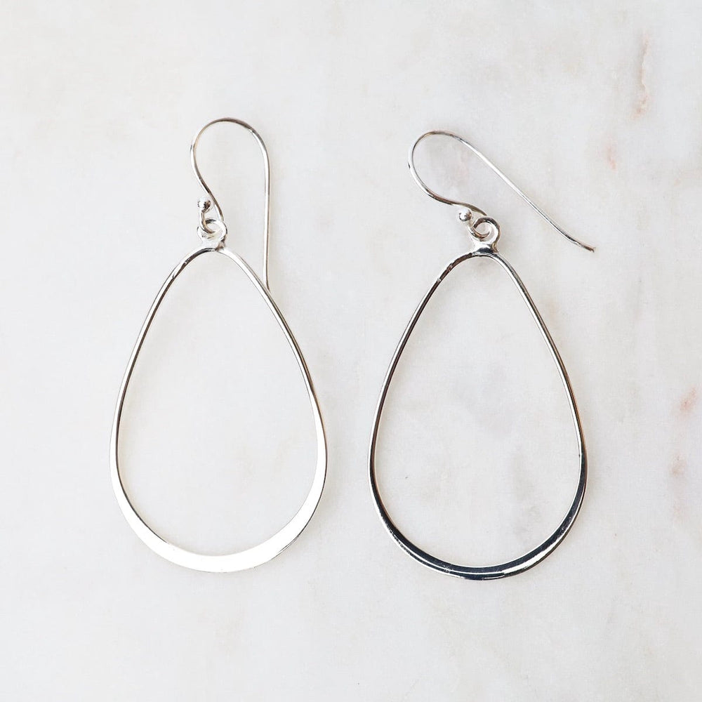 EAR Sterling Silver Teardrop Earrings