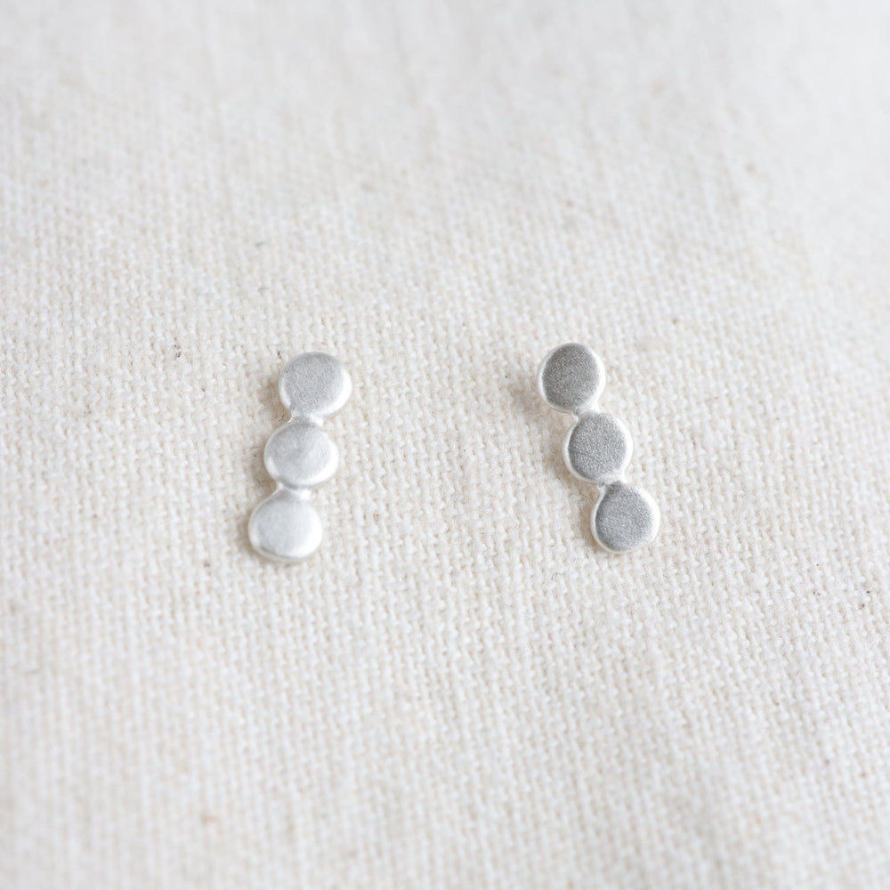 
                      
                        EAR Sterling Silver Triplets Studs Earrings
                      
                    