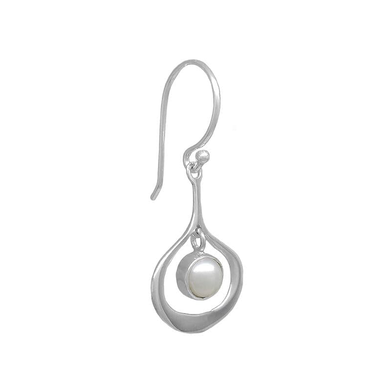 
                  
                    EAR Sterling Silver with Pearl Drop
                  
                