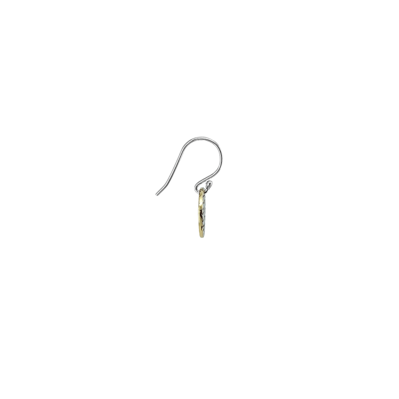 
                  
                    EAR Strata Collection – Small Solid Brass Dangle Earrings
                  
                