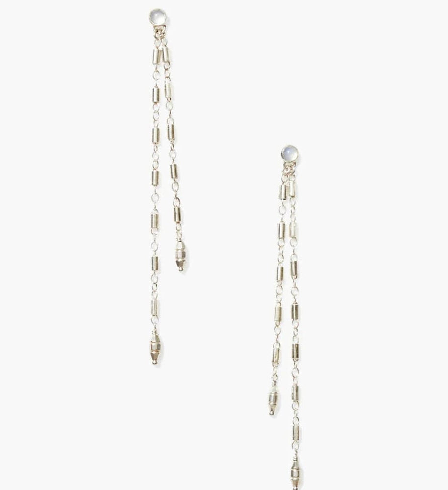 
                      
                        EAR Suleyma Drop Earrings Silver with Moonstone
                      
                    