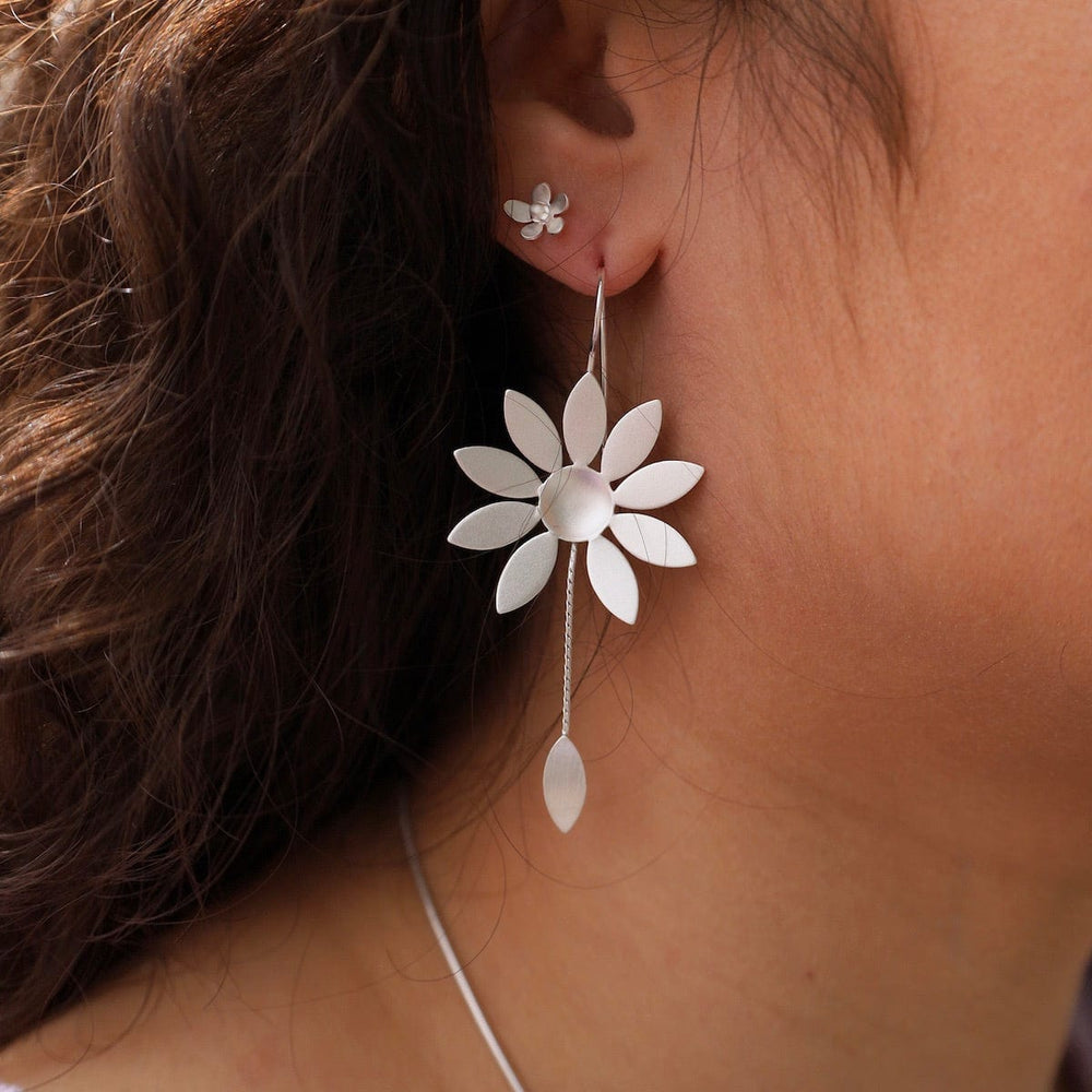 EAR Sunflower Drop Earrings