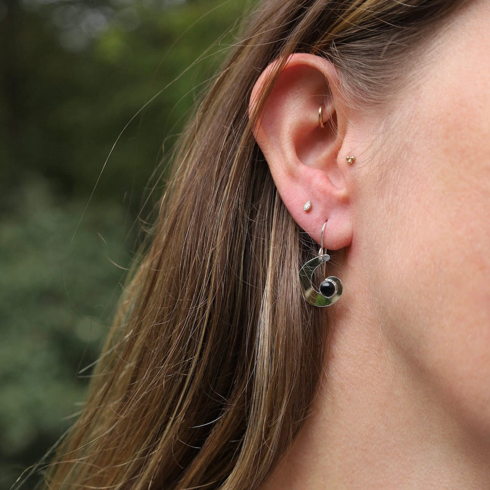 
                      
                        EAR Swirl with Onyx Drop Earrings
                      
                    