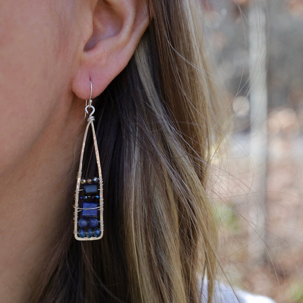 
                      
                        EAR Tall Lapis Stack Earrings
                      
                    