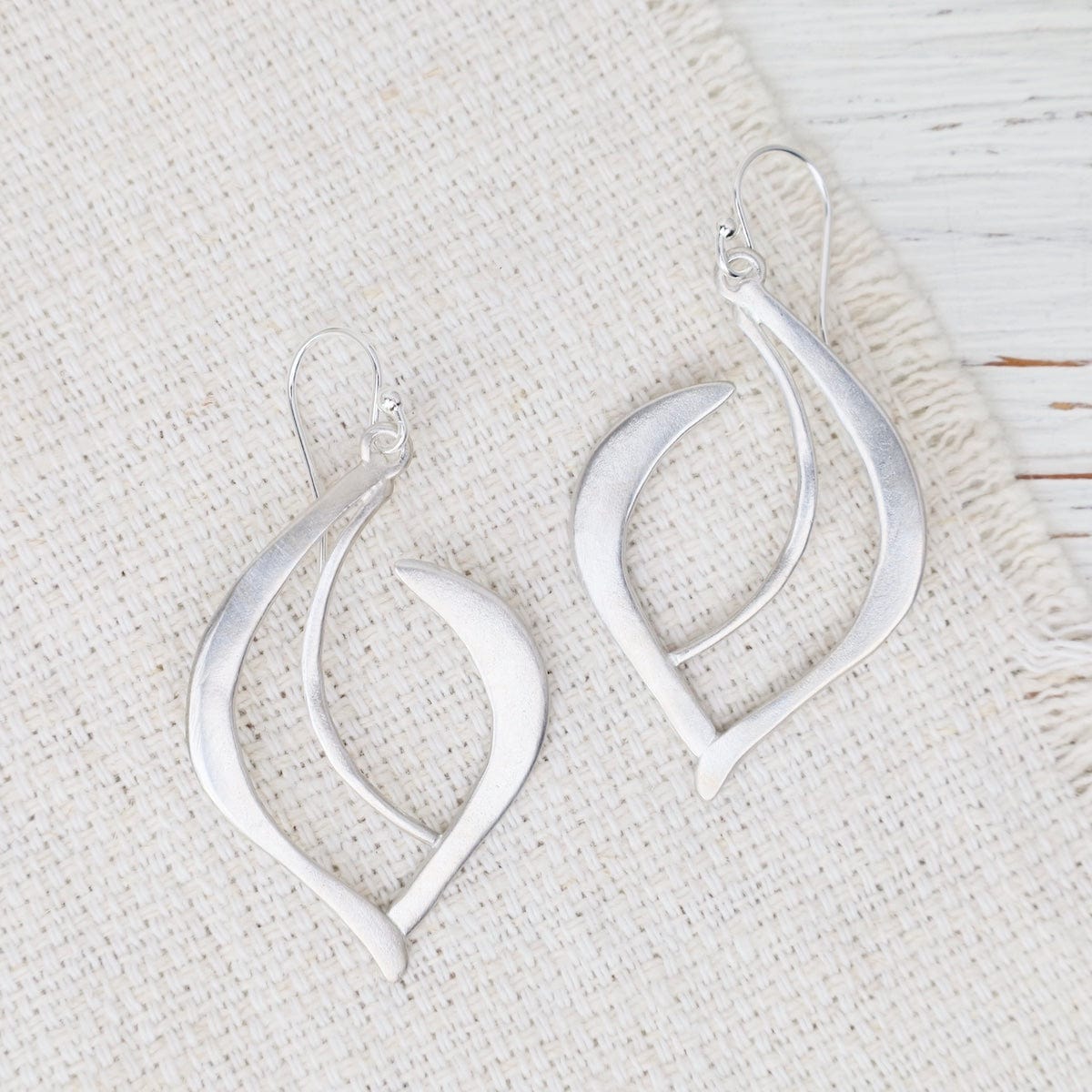 EAR Teardrop Crescent Earrings