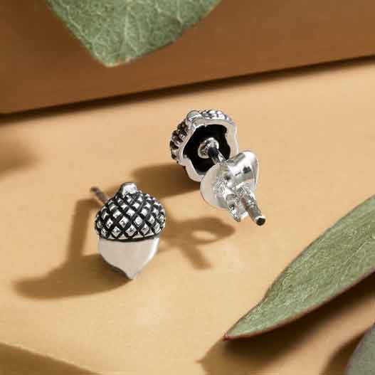 
                  
                    EAR Tiny Acorn Post Earrings
                  
                
