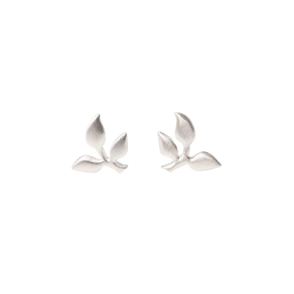 
                      
                        EAR Tiny Branch Stud Earrings - Brushed Sterling Silver
                      
                    