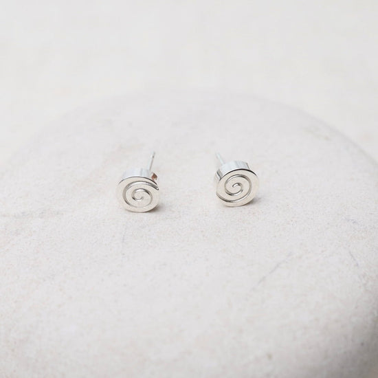 EAR Tiny Swirl Post Earrings
