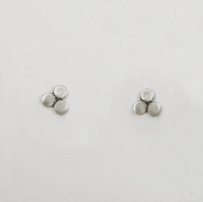 
                      
                        EAR Tiny Triple Disc Stud - Sterling Silver
                      
                    