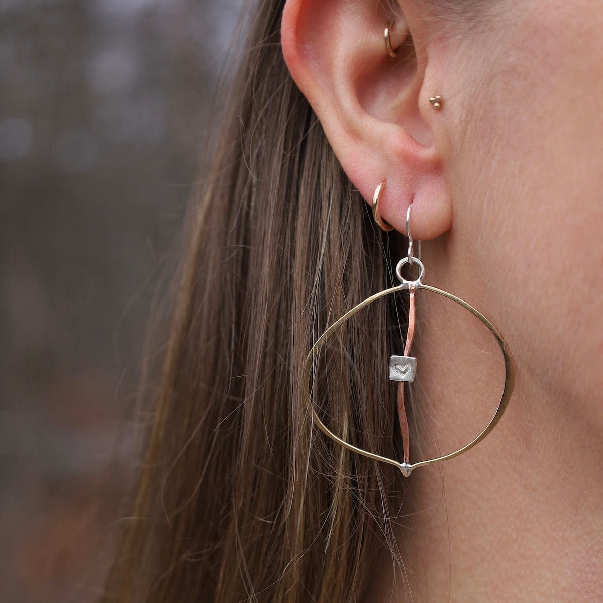 EAR Touch of Love Hoop Earrings