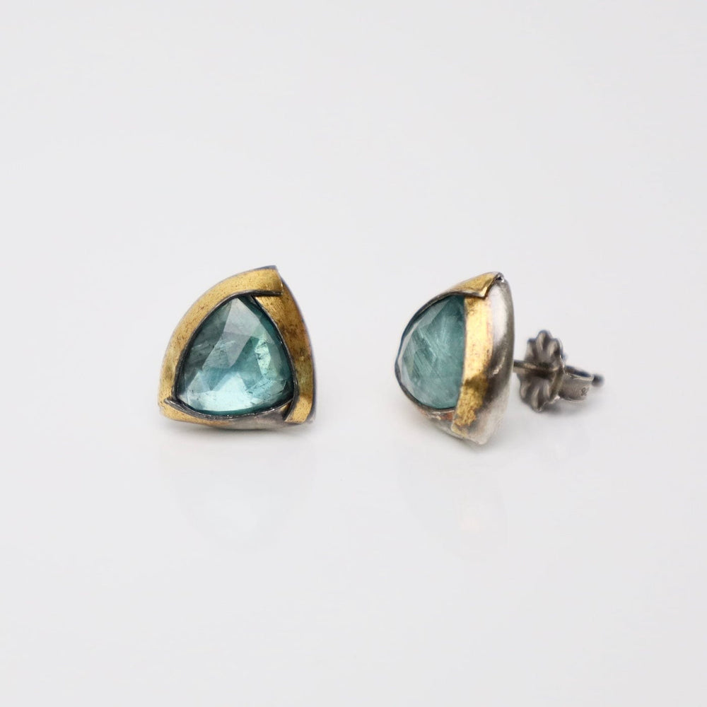 
                  
                    EAR Tri Fold Studs with Blue Kyanite
                  
                