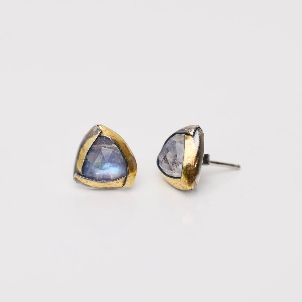 
                  
                    EAR Tri Fold Studs with Moonstone
                  
                