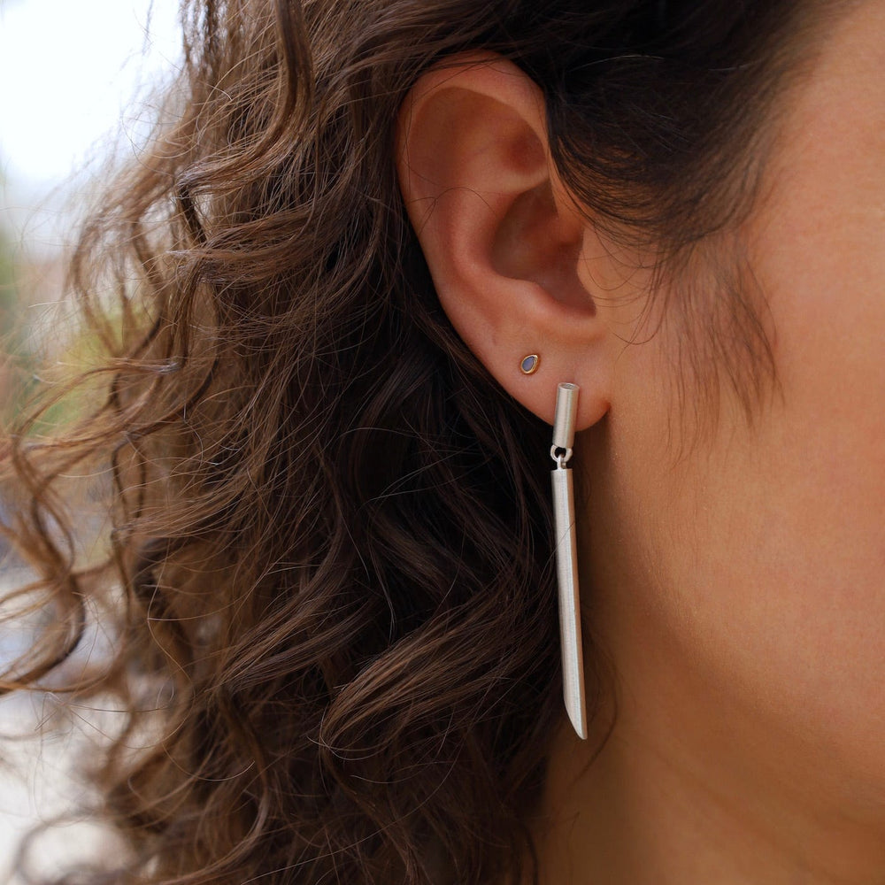 
                      
                        EAR Tube Dangle Earrings
                      
                    