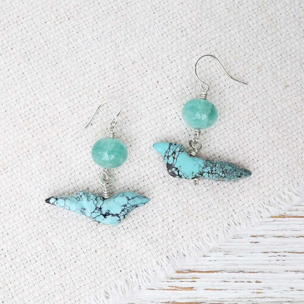 EAR Turquoise Bird Earrings