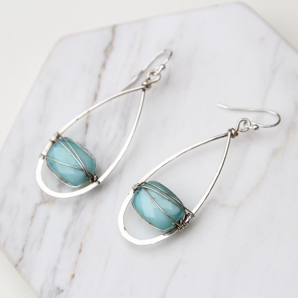 
                  
                    EAR Turquoise Crystal Drop Earrings
                  
                