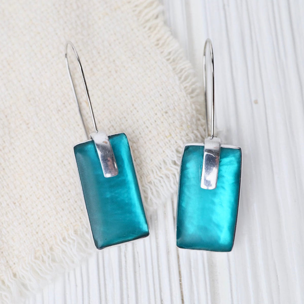 
                  
                    EAR Turquoise Rectangle Earrings
                  
                