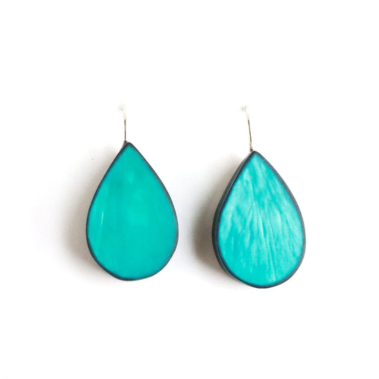 Load image into Gallery viewer, EAR Turquoise Resin Teardrop Earring
