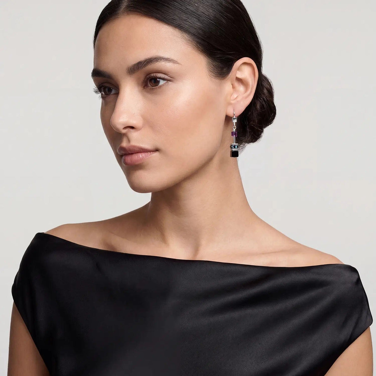 EAR Twilight Geo Cube Iconic Precious Earrings