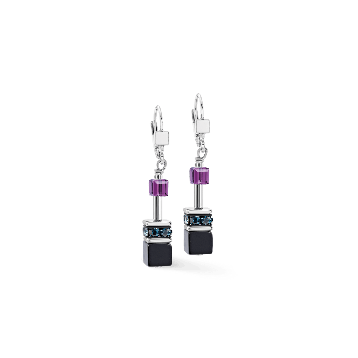 EAR Twilight Geo Cube Iconic Precious Earrings