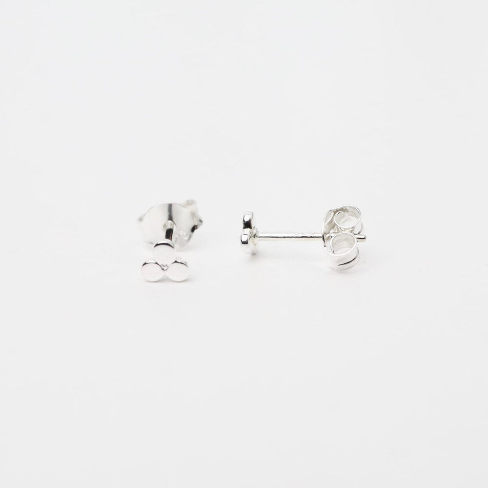 
                      
                        EAR Very Tiny 3 Disc Studs – Polished Sterling Silver
                      
                    