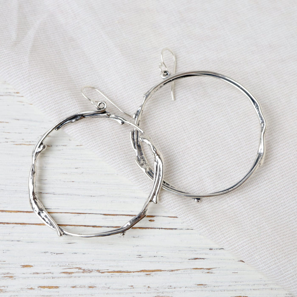 
                      
                        EAR Vine Hoop Earrings - Large
                      
                    