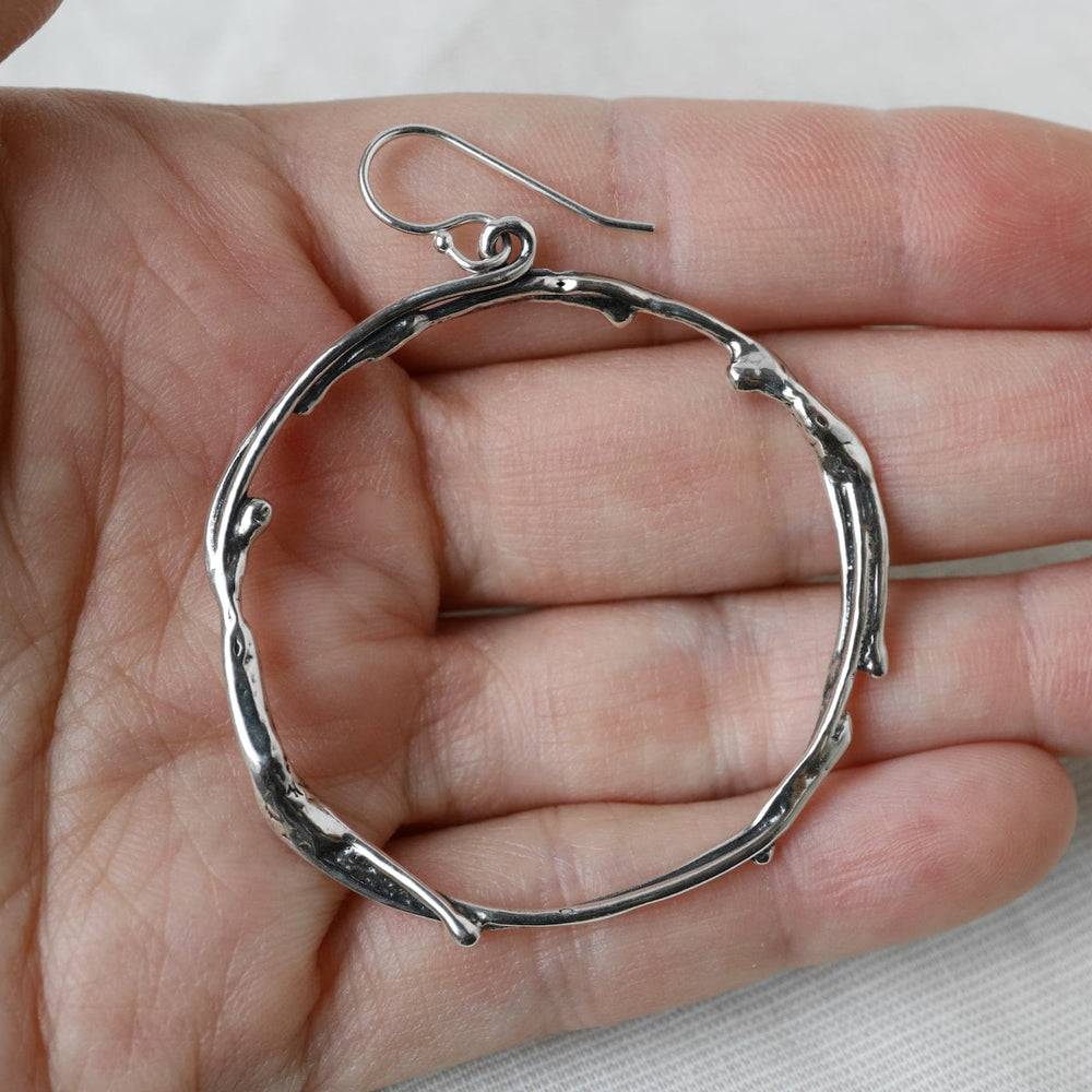 
                      
                        EAR Vine Hoop Earrings - Large
                      
                    