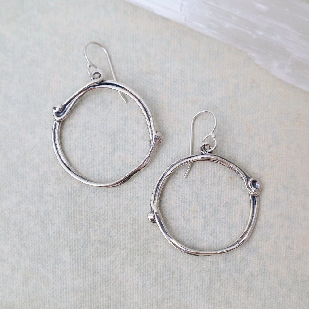 
                      
                        EAR Vine Hoop Earrings - Medium
                      
                    